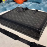 Louis Vuitton Soft Trunk Briefcase M44952 Black